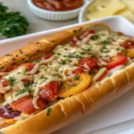 Image of a Homemade Sub in a Tub emphasizing its simplicity and ease of preparation. The photo might show the sub being quickly assembled with pre-prepared ingredients, highlighting it as a convenient meal option.
