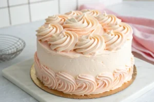 Julia Child Buttercream Recipe on plate
