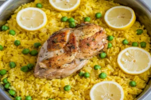 Chicken and yellow rice recipe